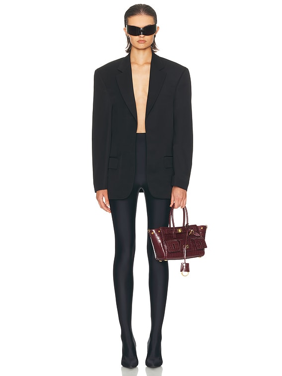 Balenciaga Tailored Jacket in Black | FWRD