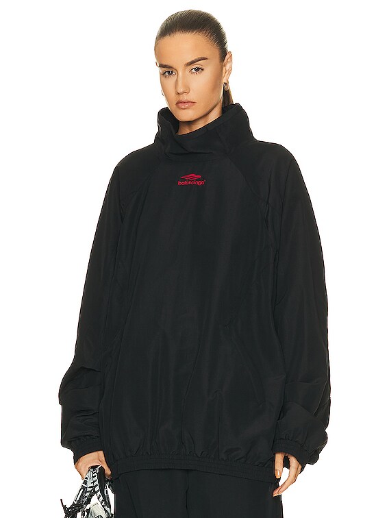 Balenciaga Tracksuit Jacket in Black | FWRD