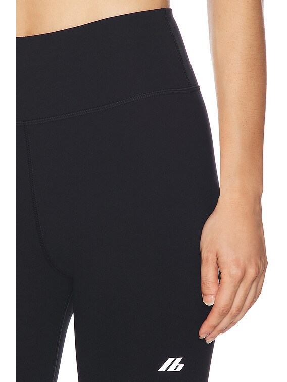 Balenciaga Leggings in Black & Reflective | FWRD