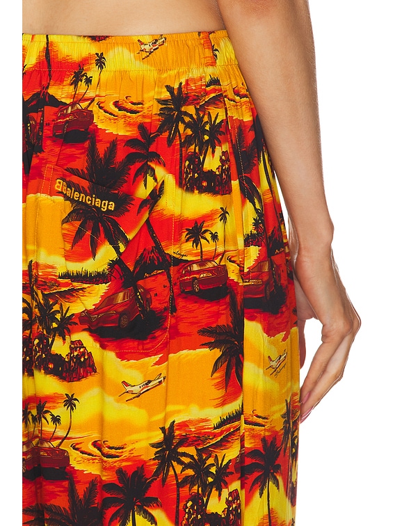 Balenciaga Pyjama Pant in Orange | FWRD