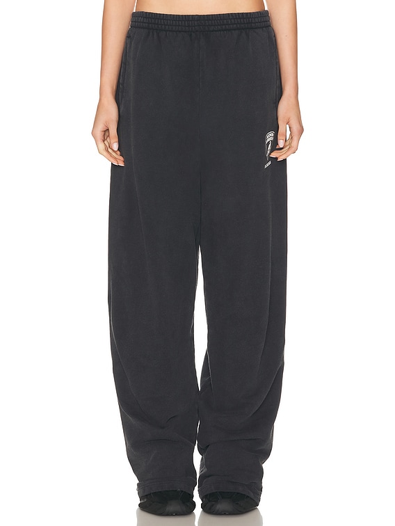 Balenciaga Lamborghini Sweatpant in Faded Washed Black | FWRD