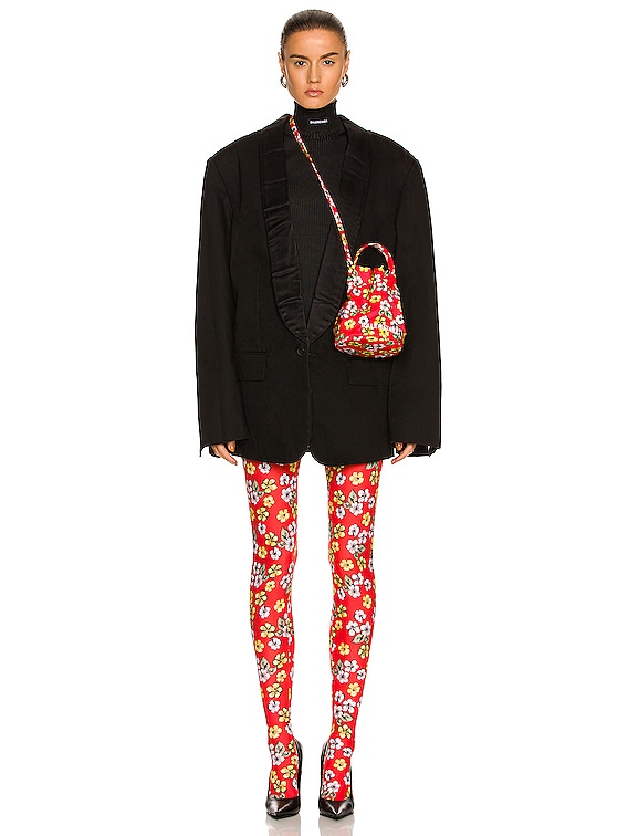 Dolce & Gabbana Cherry-print Branded Elastic Leggings In