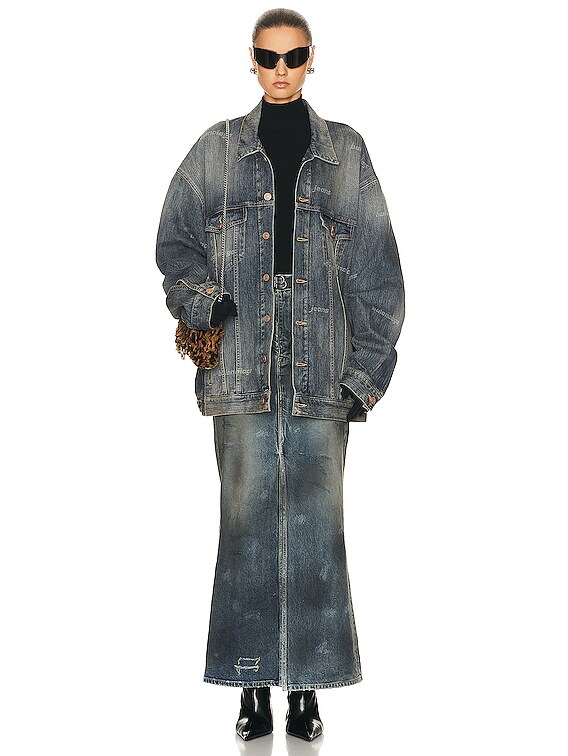 【即日発送】 Pale Dirty in Skirt Maxi Balenciaga Blue FWRD | スカート