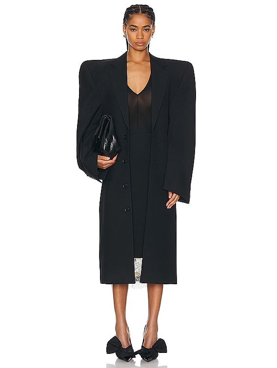 【BALENCIAGA】lingerie skirt/追跡可能/全国送料無料 Balenciaga Lingerie Lace Midi Skirt - Bergdorf Goodman