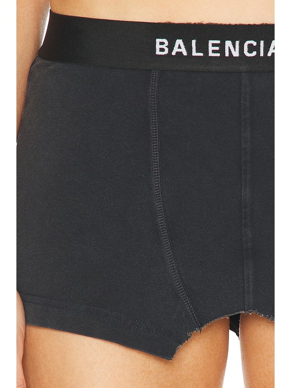Cut Off Brief Skirt