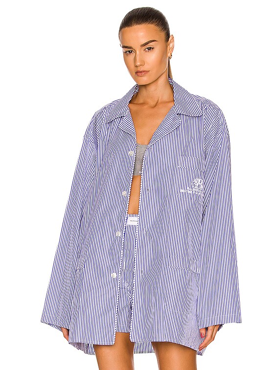 balenciaga pajama shirt