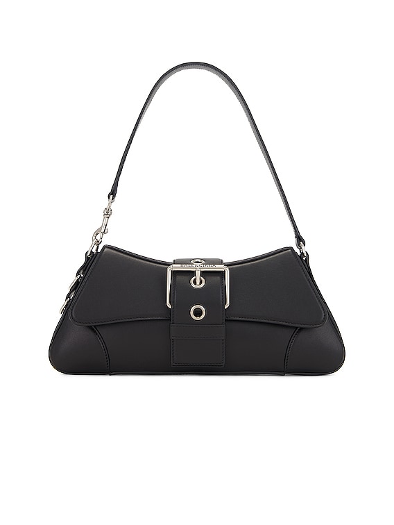 Balenciaga Medium Lindsay Shoulder Bag in Black | FWRD