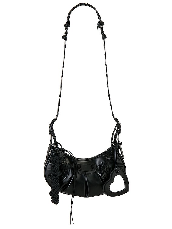 その他 BALENCIAGA THE  GLOBE Balenciaga Black Leather Explorer XS Duffle Bag | Yoogi's Closet