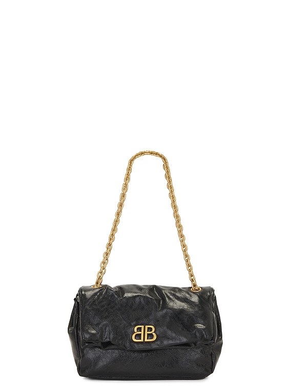 Women's Monaco Small Chain Bag in Black