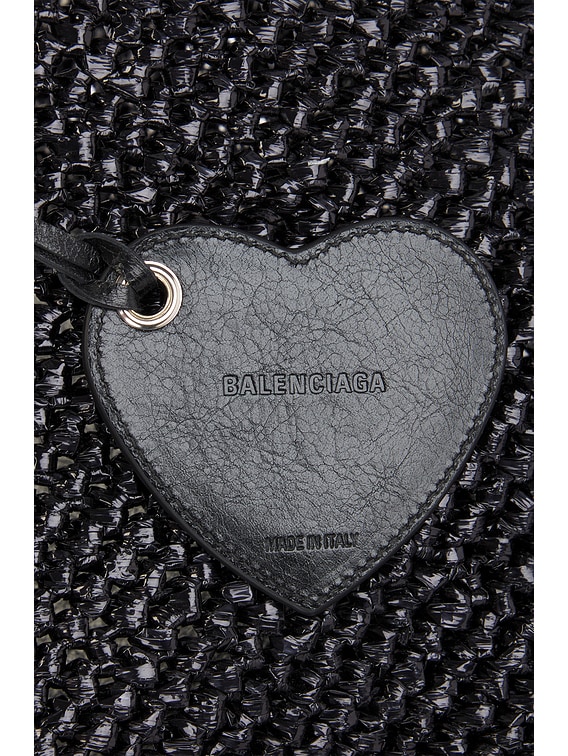 Balenciaga Le Cagole Large Panier Bag in Black | FWRD