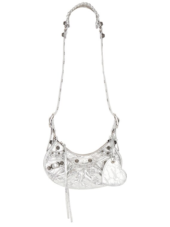 Balenciaga LE CAGOLE XS バッグ - Silver | FWRD