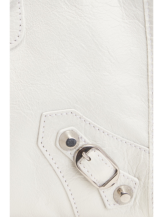 Balenciaga Le City Small Bag in Optic White | FWRD