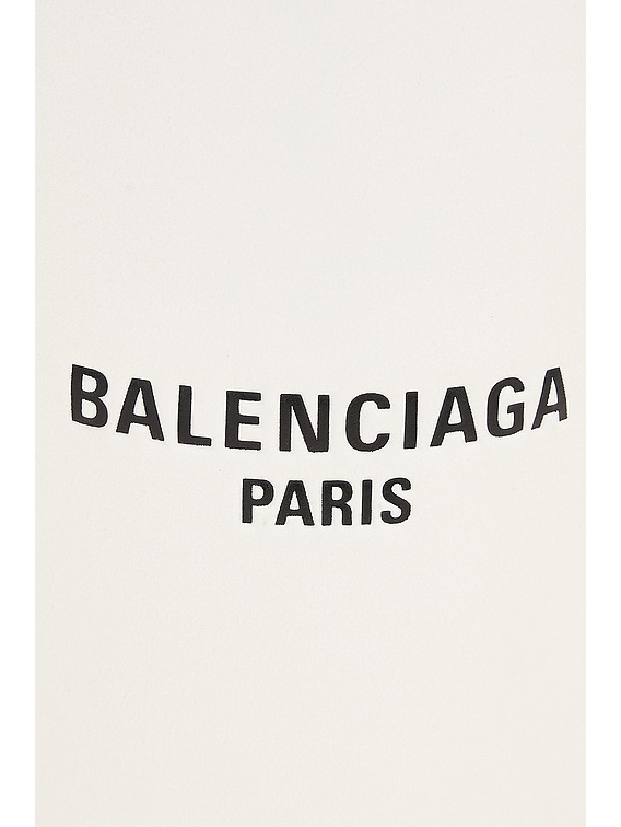 Balenciaga 9 AM Clutch in Off White | FWRD