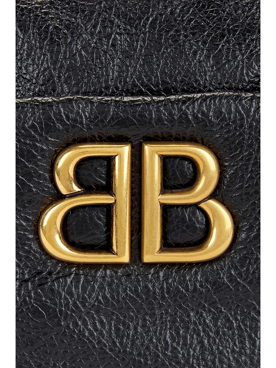 Balenciaga◆カーフスキン*ゴールドロゴ*モナコXS カメラバッグ Balenciaga MONACO SMALL CAMERA バッグ - Black | FWRD