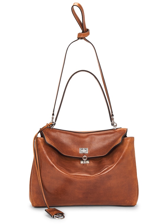 バレンシアガ Balenciaga Rodeo Handle L Top Bag Balenciaga Rodeo Large Leather Top-Handle Bag - Bergdorf Goodman