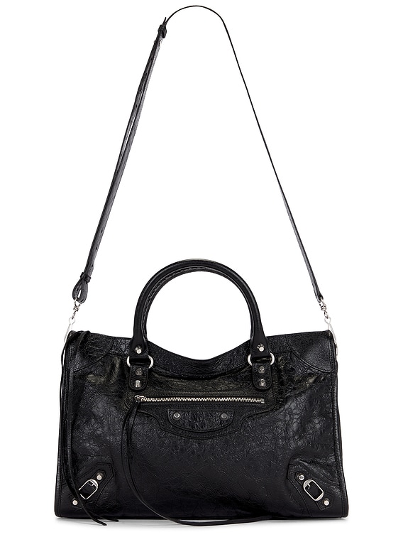 Women's Le City Bag Medium in Black | Balenciaga US