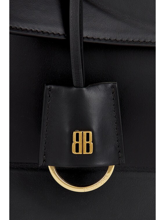 Balenciaga Nano Medium Top Handle Bag in Black | FWRD