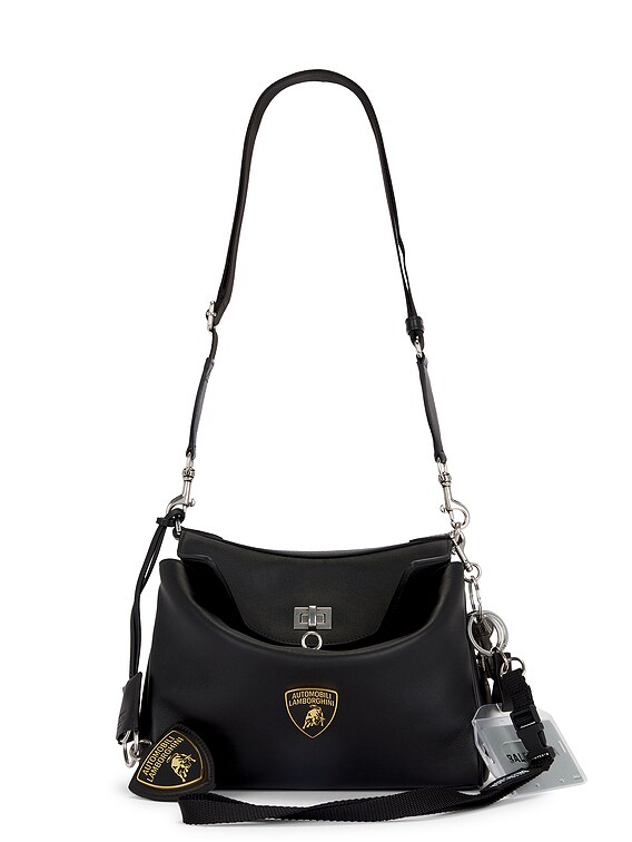 ショルダーバッグ Balenciaga | Automobili Lamborghini Rodeo MessengerBag Small Balenciaga X Lamborghini Rodeo Mess Small Bag in Black | FWRD
