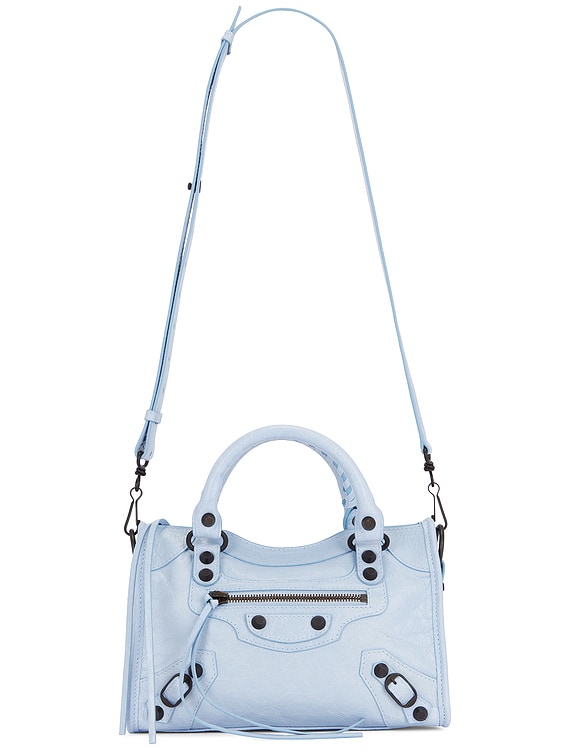 Balenciaga Le City Mini Bag in Cloudy Blue | FWRD