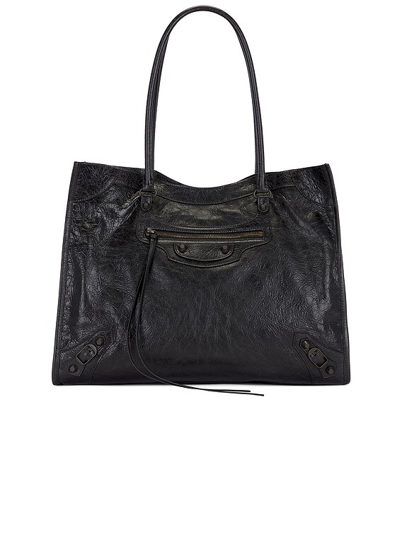 【BALENCIAGA】Le City Medium Tote Bag Balenciaga Le City Medium Tote Bag in Black | FWRD