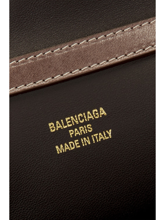 Balenciaga Rodeo Medium Top Handle Bag in Dark Noix | FWRD