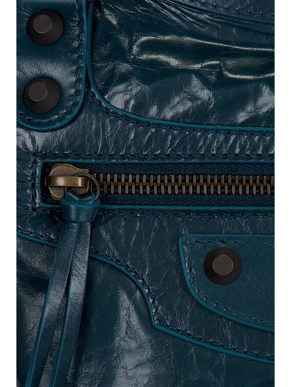 Balenciaga Le City Medium Bag in Lagoon & Cassis | FWRD