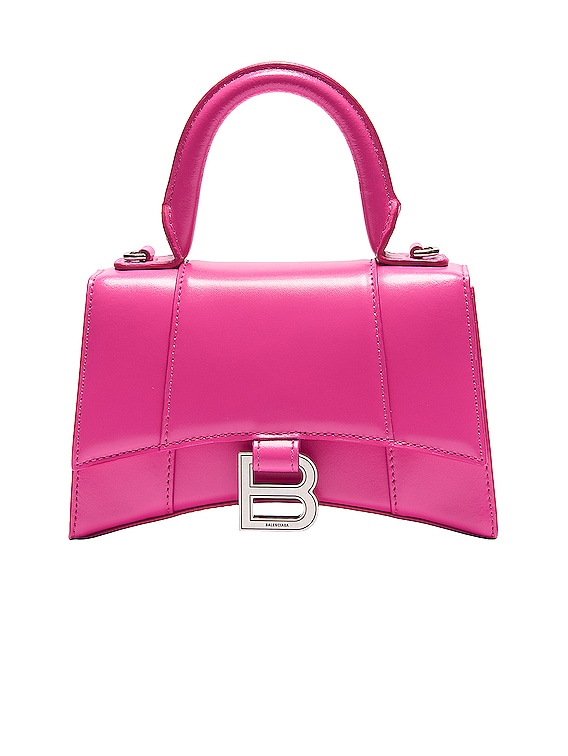 pink balenciaga hourglass bag