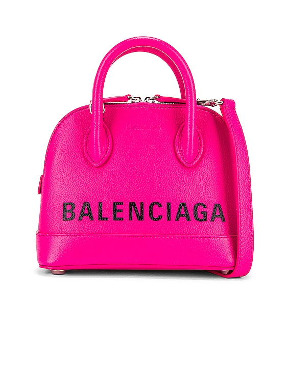 Balenciaga Ville Small Textured Black Leather Top Handle Bag$1,750.00