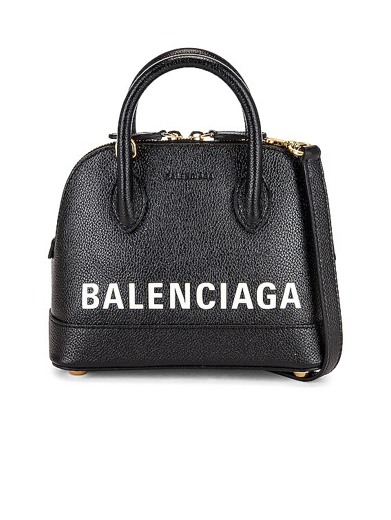 Balenciaga Ville Top Handle XXS Bag White Leather | 3D model