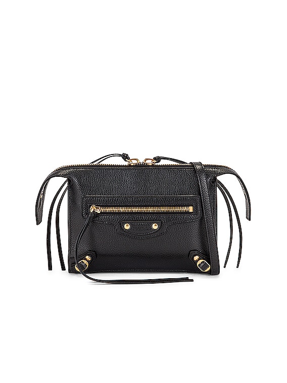 Balenciaga Neo Classic Multipocket Strap Bag in Black