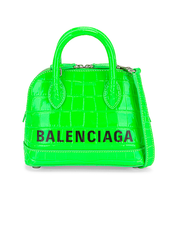 Balenciaga Ville Top Handle S Bag in Green