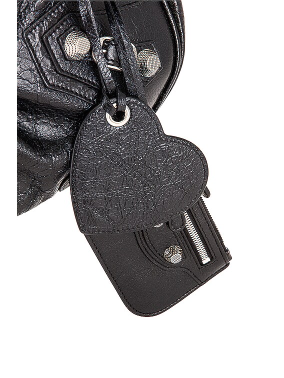 Balenciaga Medium Le Cagole Shoulder Bag in Black | FWRD