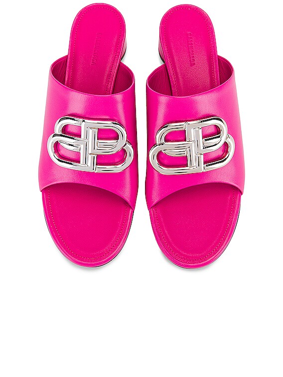 balenciaga sandals pink