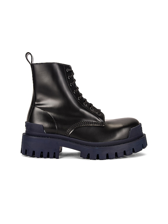 【希少】BALENCIAGA Strike Ankle Boots Black Balenciaga Strike 20mm Lace-up Boot | Saks Fifth Avenue