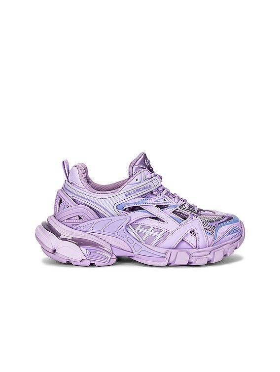 Overwhelming fund Resign Balenciaga Track 2 Open Sneakers in Lilac | FWRD