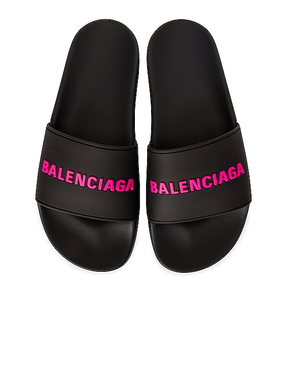 balenciaga pool slides