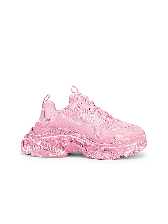 Balenciaga Triple S Sneakers in Pink Faded | FWRD