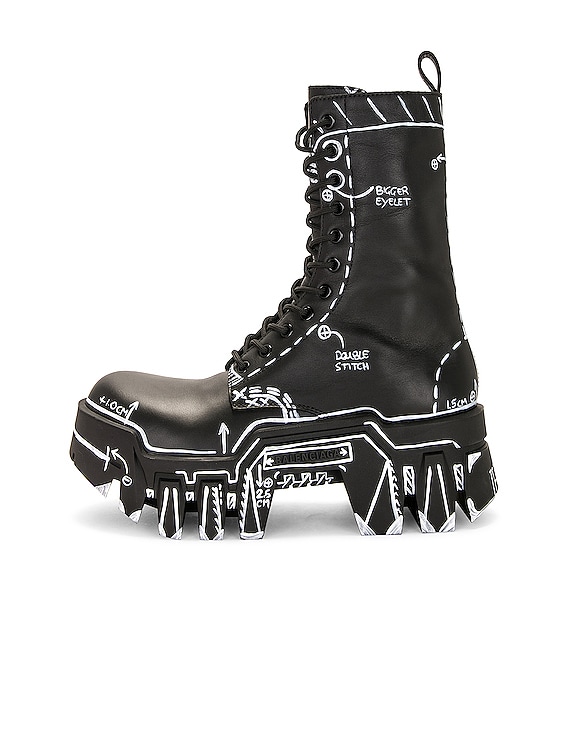 れ*様 balenciaga hard bulldozer boots Balenciaga Bulldozer Lace-Up Boots | Saks Fifth Avenue