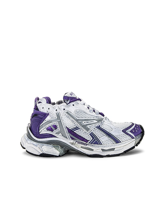 Balenciaga Runner Sneaker in Purple, Grey, White, Black | FWRD