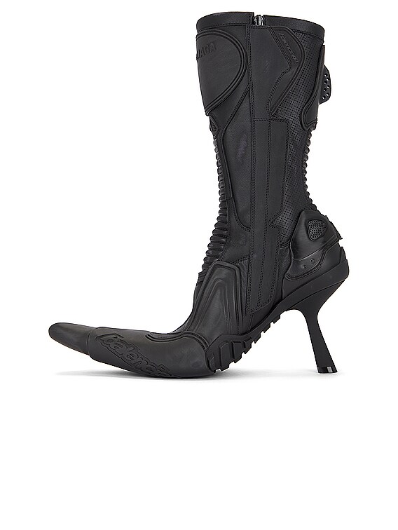 Balenciaga Biker Bootie in Black | FWRD