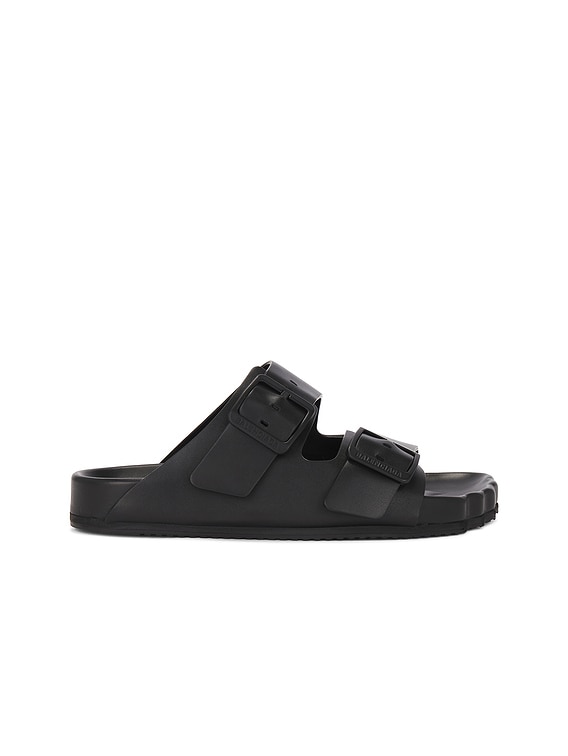 Balenciaga Sunday Sandal in Black | FWRD