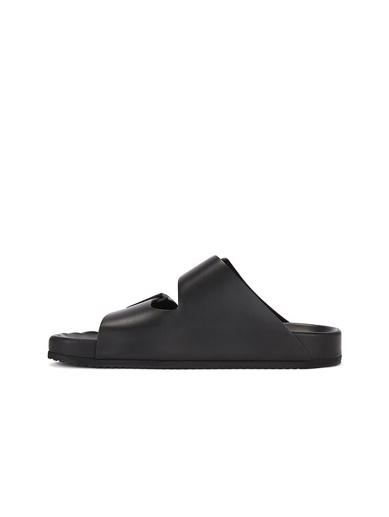 Balenciaga Sunday Sandal in Black | FWRD Balenciaga Sunday Sandal in Black | FWRD
