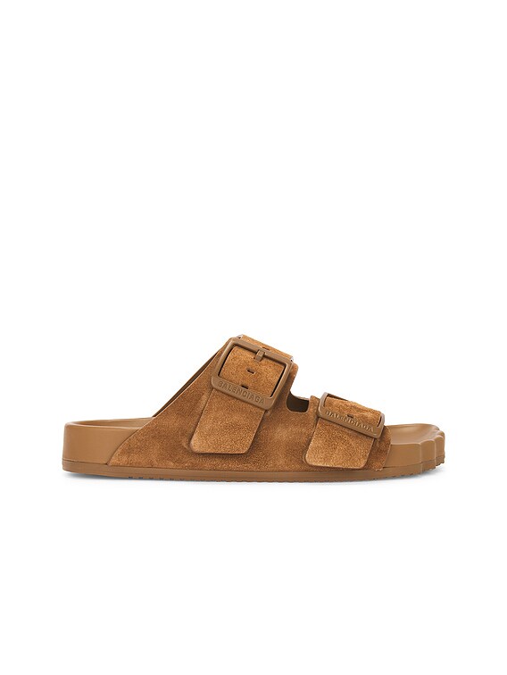 【Balenciaga】SUNDAY SANDAL◆761342WCGA1 Balenciaga Sunday sandals for Men - Black in UAE | Level Shoes