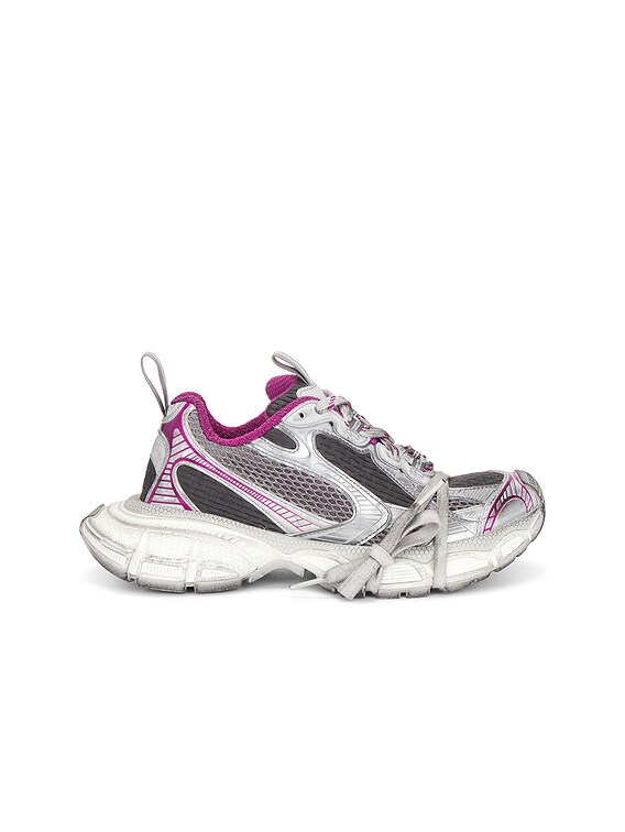 【BALENCIAGA】3XL sneakers Gray/White/Pink Women's 3xl Sneaker in White/grey/pink | Balenciaga US