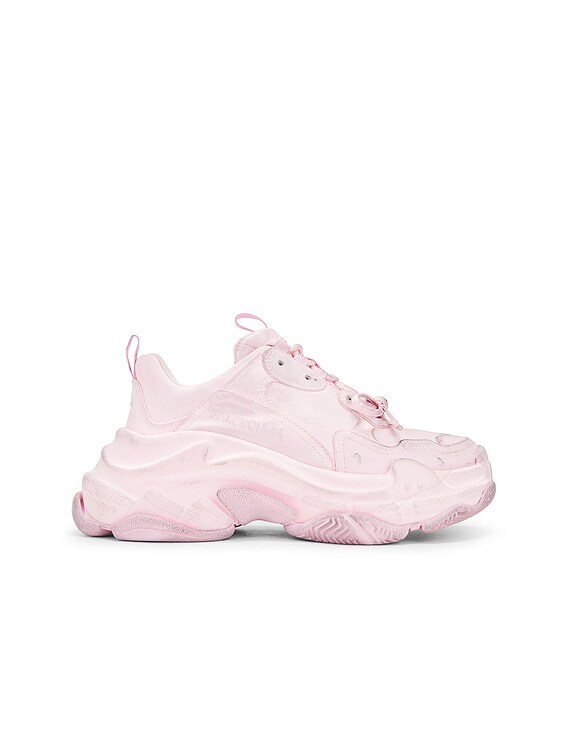 BALENCIAGA トリプルS 37 ホワイト/ピンク Balenciaga Triple S White Pink (Women's) - 544351W09ON9025 - US