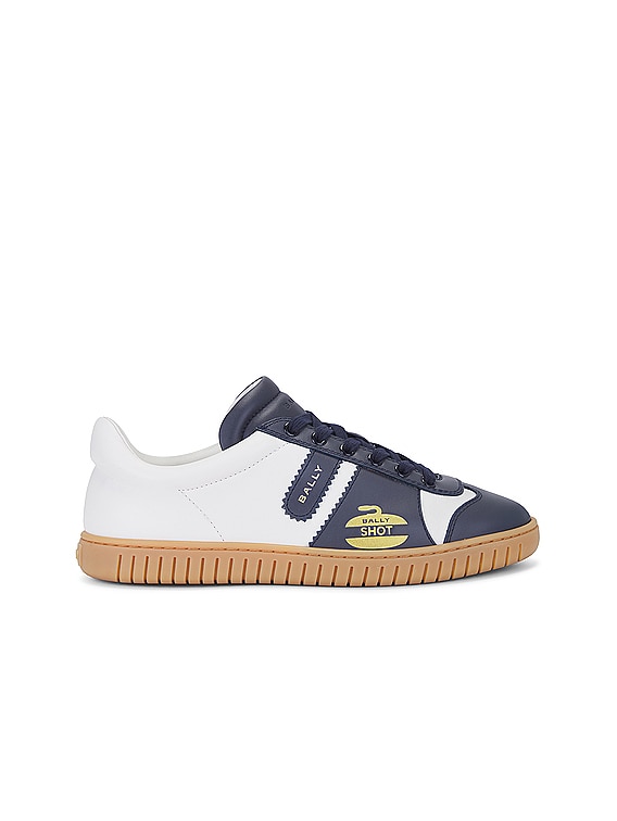 Bally Pargy Sneaker in Midnight & White | FWRD Bally Pargy Sneaker in Midnight & White | FWRD