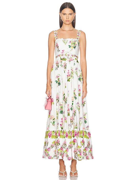 Taha Poplin Long Dress