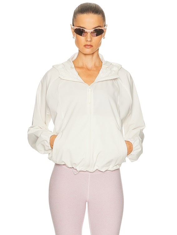 Beyond Yoga Cross Country Packable Jacket in Dove | FWRD