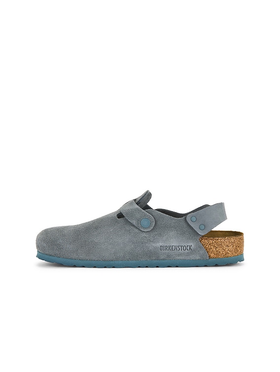 BIRKENSTOCK Tokio Clog in Basalt Gray | FWRD