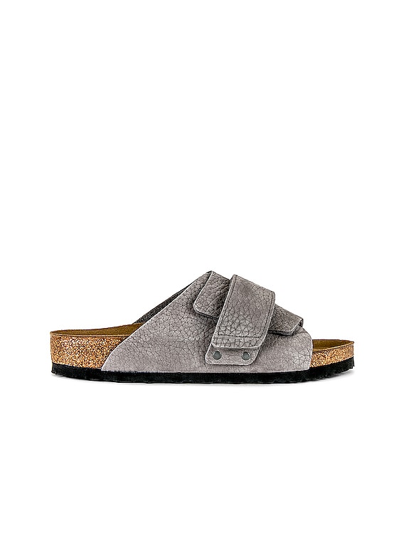 BIRKENSTOCK Kyoto in Desert Buck & Whale Gray | FWRD